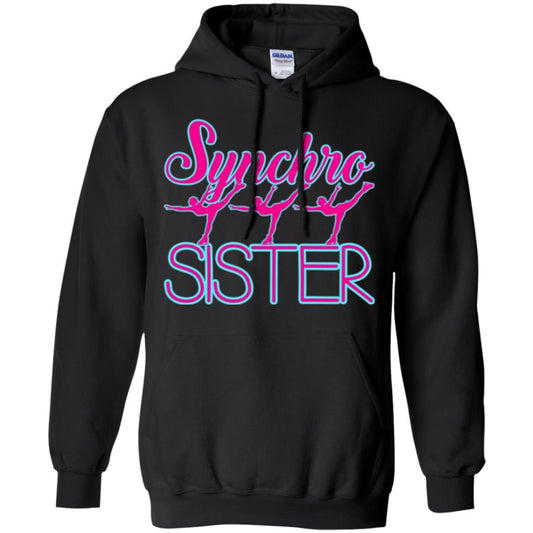 Synchronized Skating T-shirt Synchro Sister Black