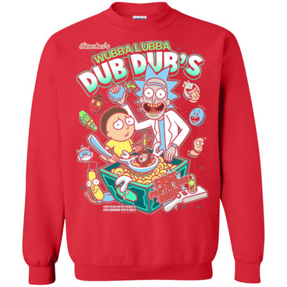 Movie T-shirt Wubba Luba Dub Dub_s Cereal Red