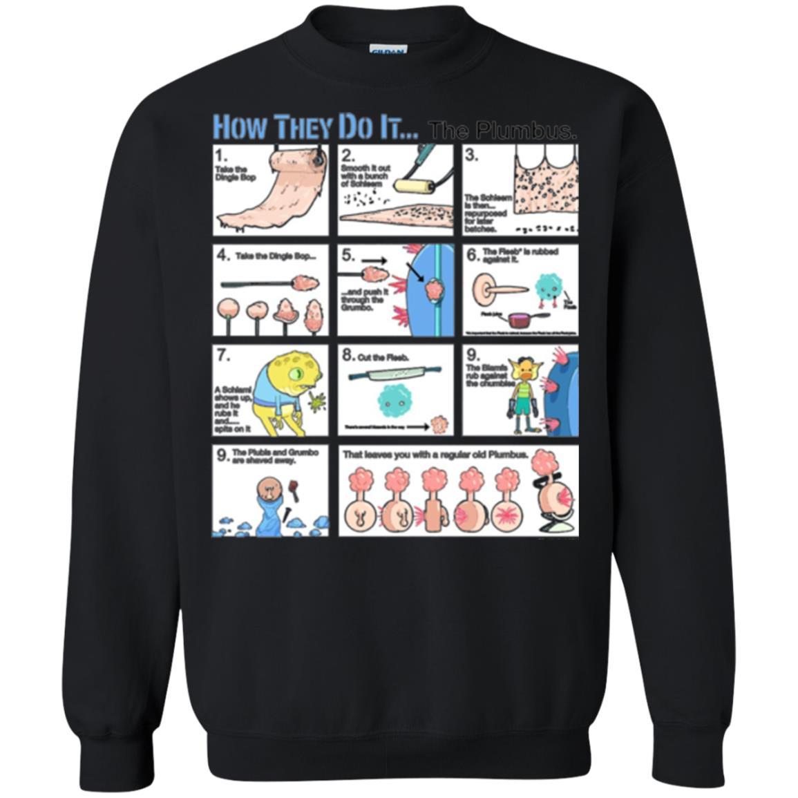 Film T-shirt How They Do Itthe Plumbus Black