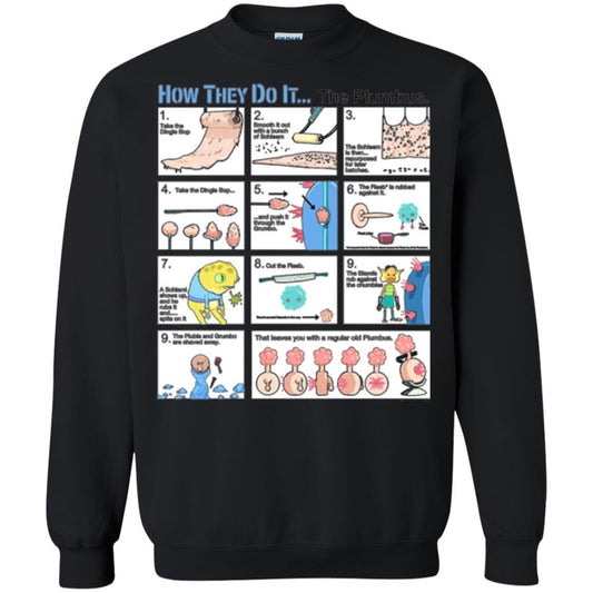 Film T-shirt How They Do Itthe Plumbus Black