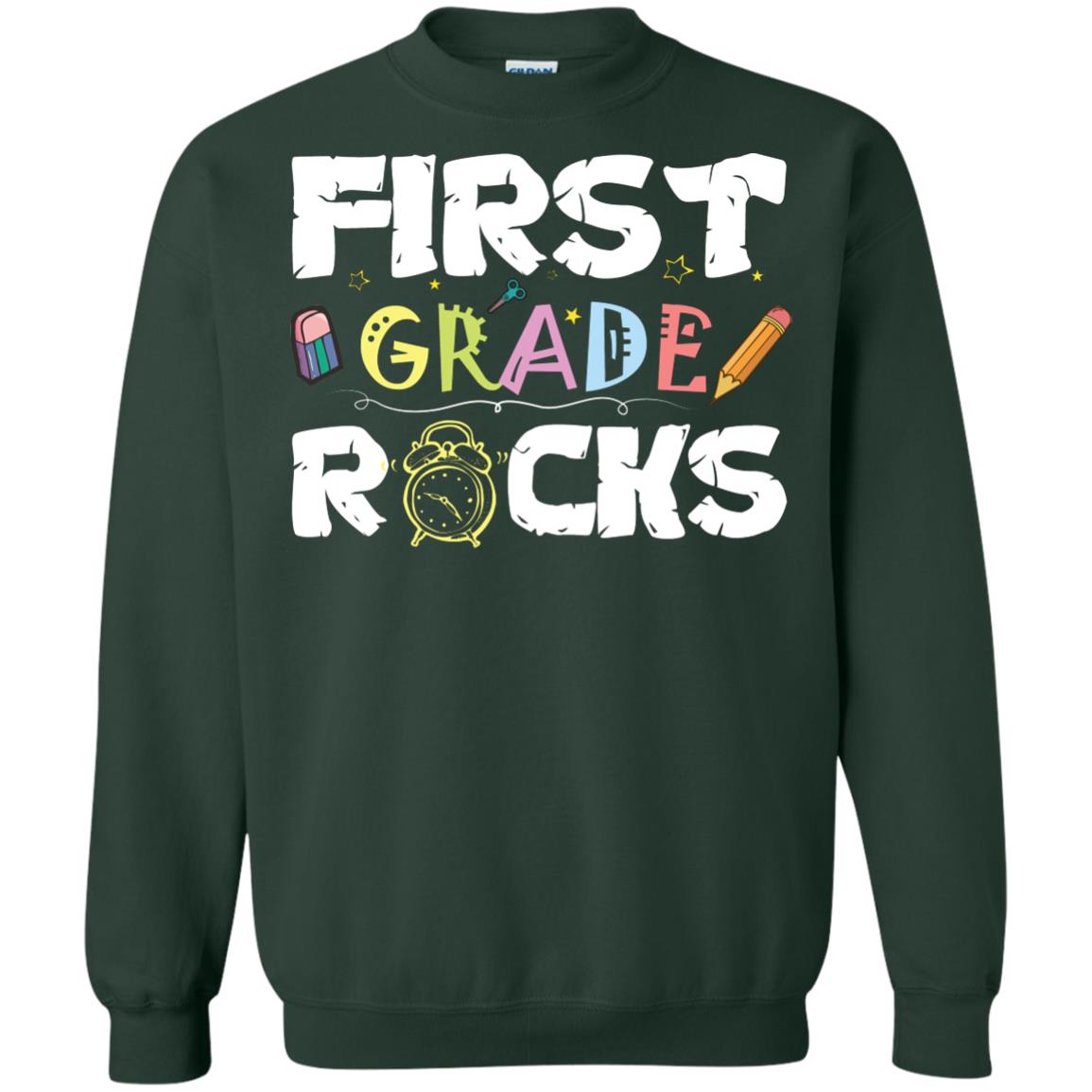 First Grade Shirt 1st Grade 2018 Shirt Forest Green