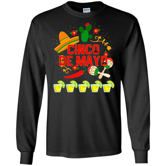Fiesta Cinco De Mayo T-shirt Black