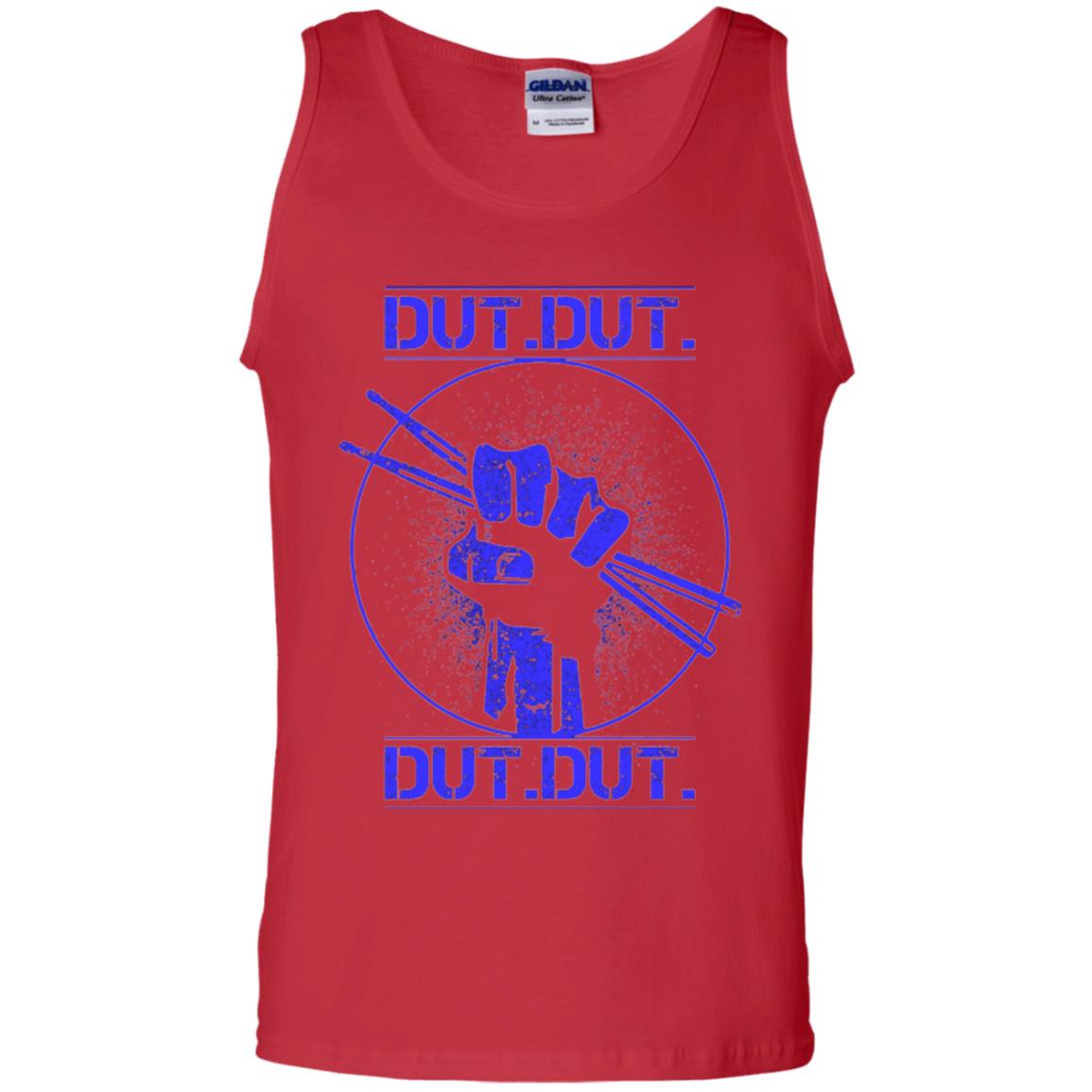 Drum Lovers T-shirt Dut Marching Band Red