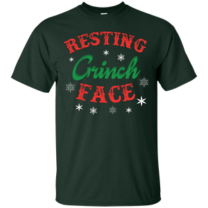 Christmas T-Shirt Resting Grinch Face