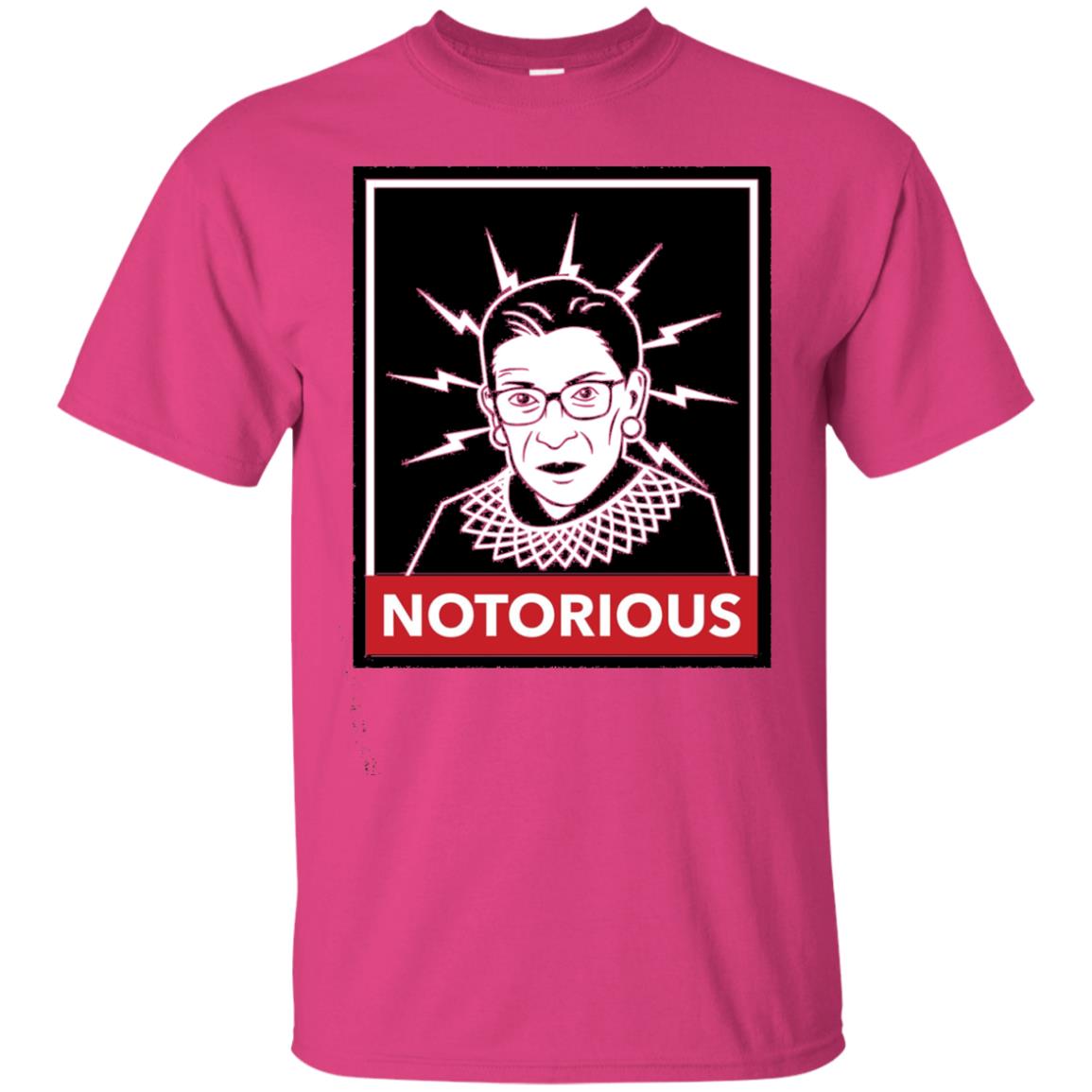 Notorious Ruth Bader Ginsberg Shirt Heliconia