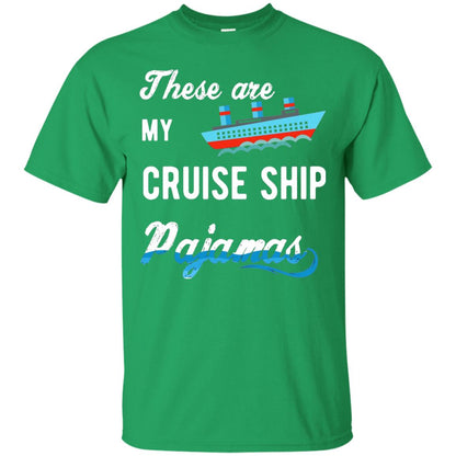 My Cruise Ship Pajamas Cruise Family Vacation T-shirt Irish Green