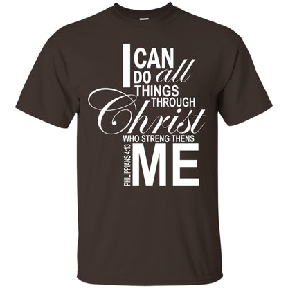 I Can Do All Things Through Christ Who Streng Thens Me Dark Chocolate