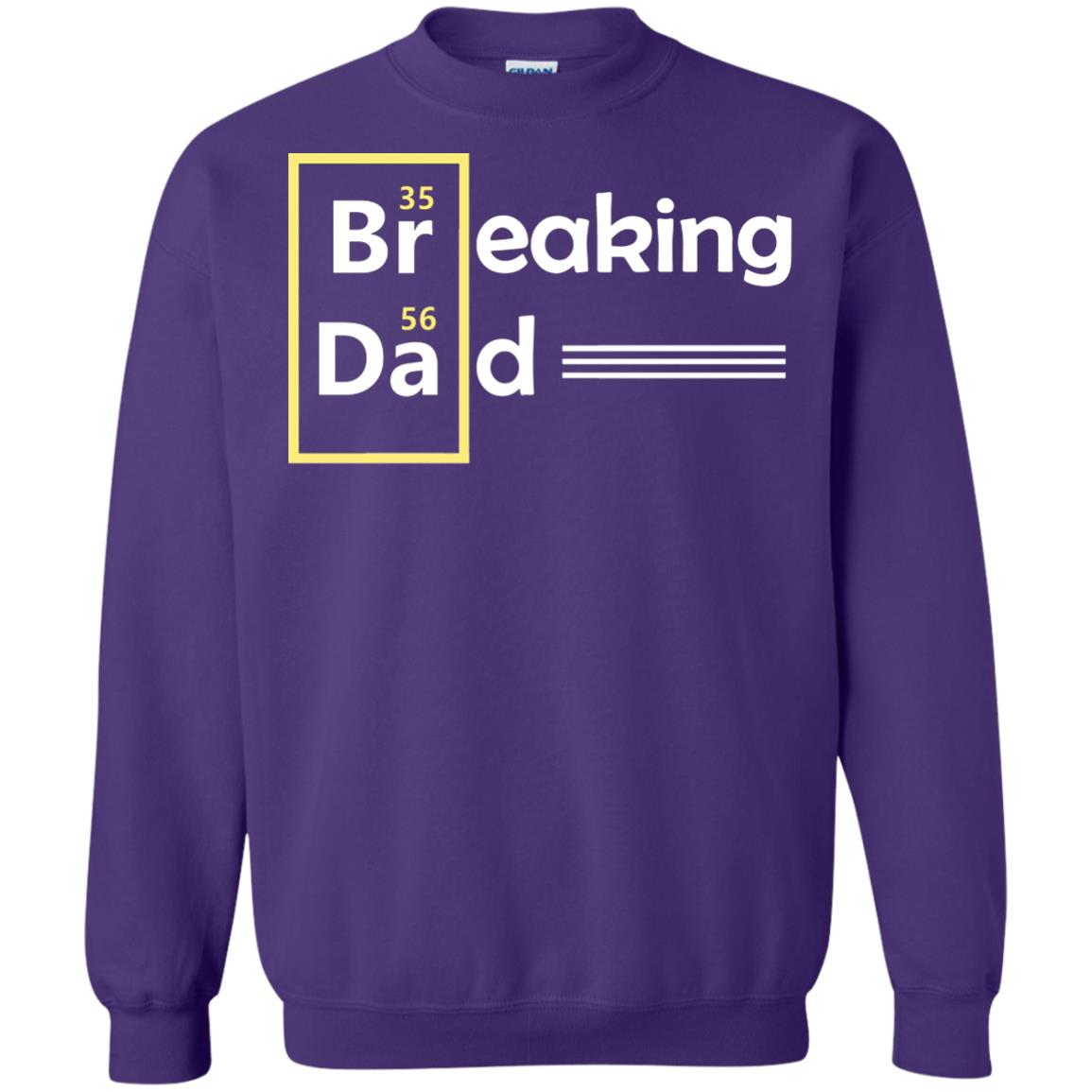 Breaking Dad Father_s Day Shirt Purple