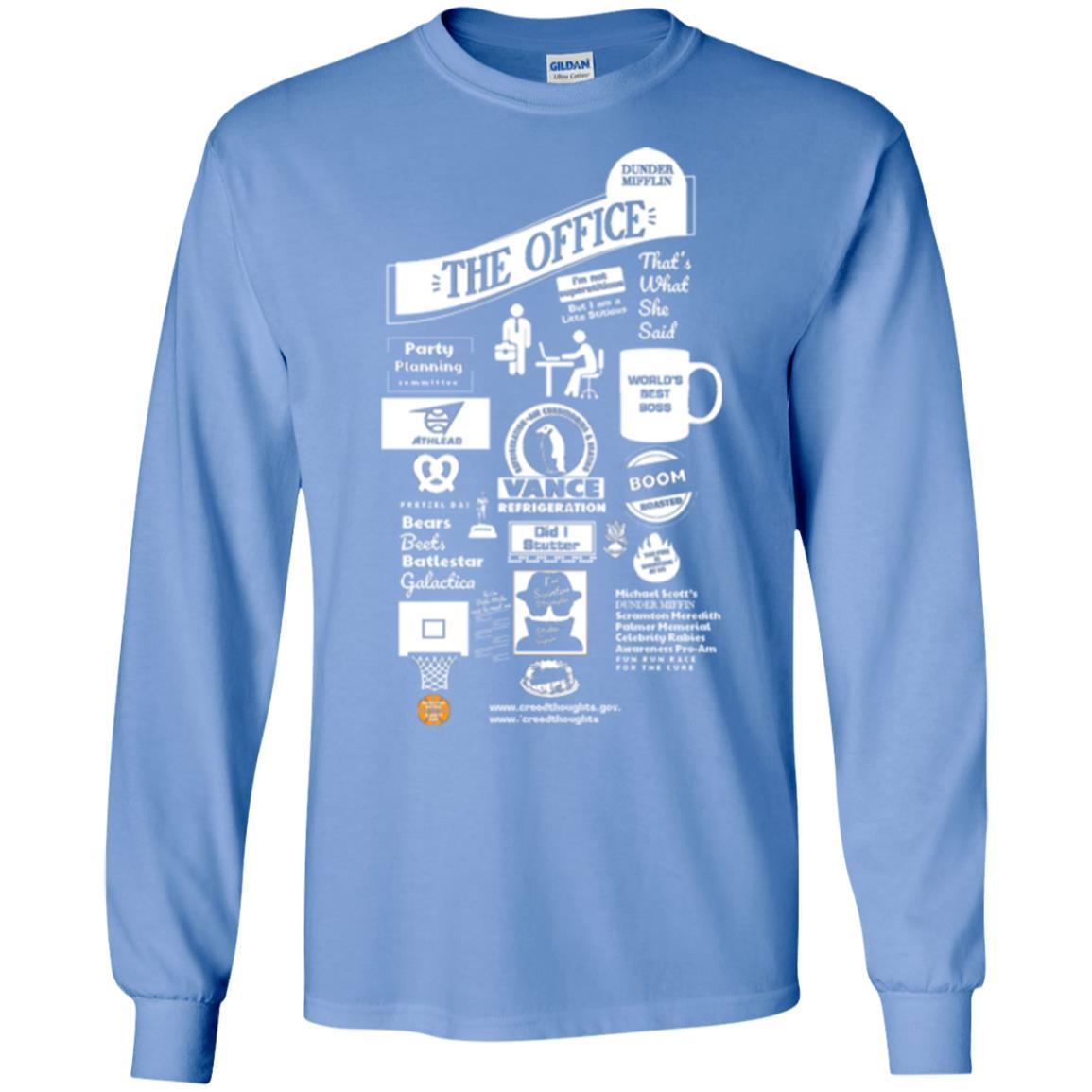 The Mashup Ofice T-shirt Carolina Blue