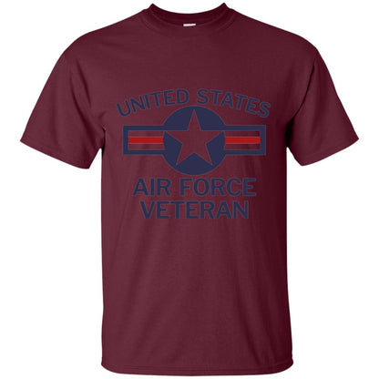 United States Air Force Veteran T-shirt Maroon