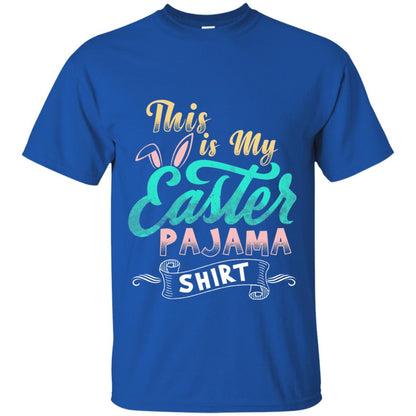 Easter T-shirt This Is Easter Pajama Shirt Royal