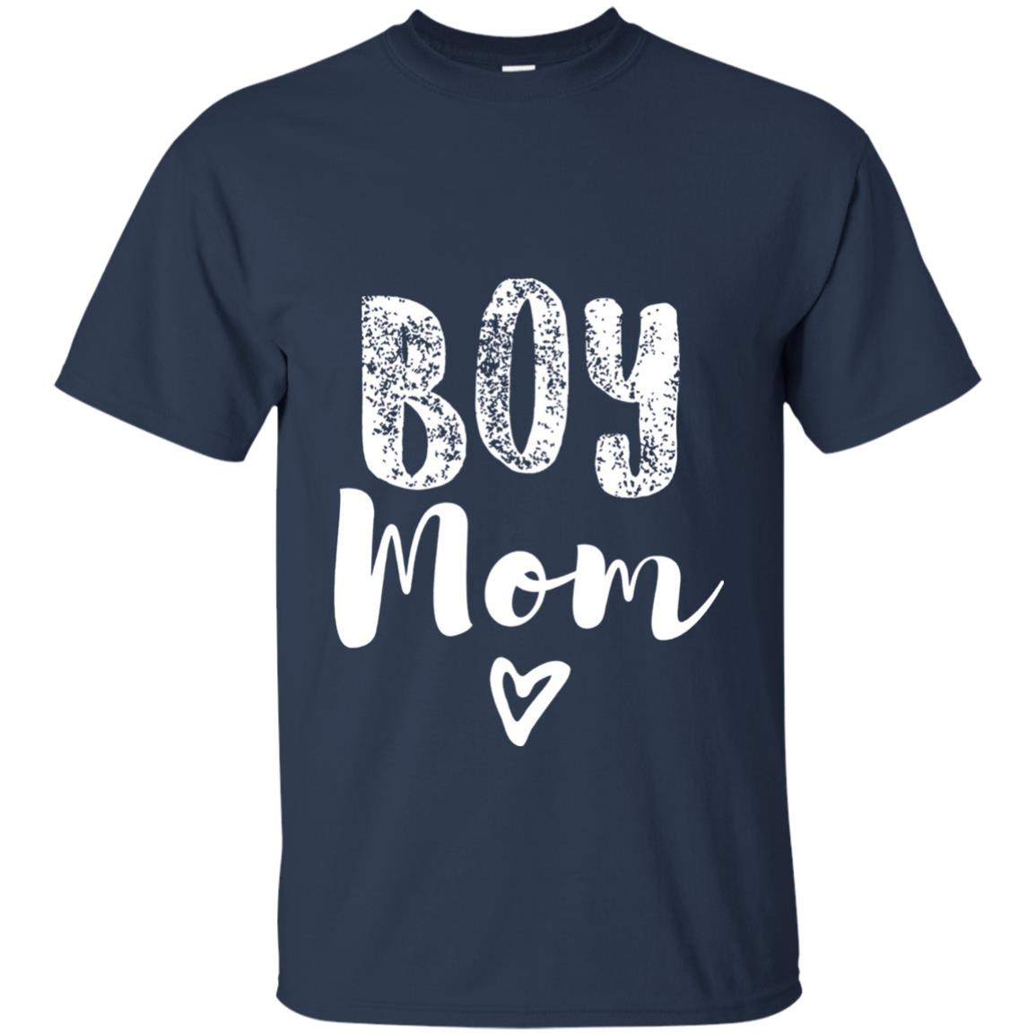 Cute Boy Mom T-shirt Navy