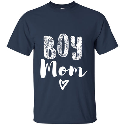 Cute Boy Mom T-shirt Navy