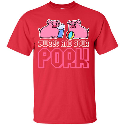 Food Lover T-shirt Sweet And Sour Pork Red