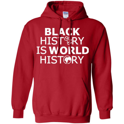 Black History Is World History T-shirt Red