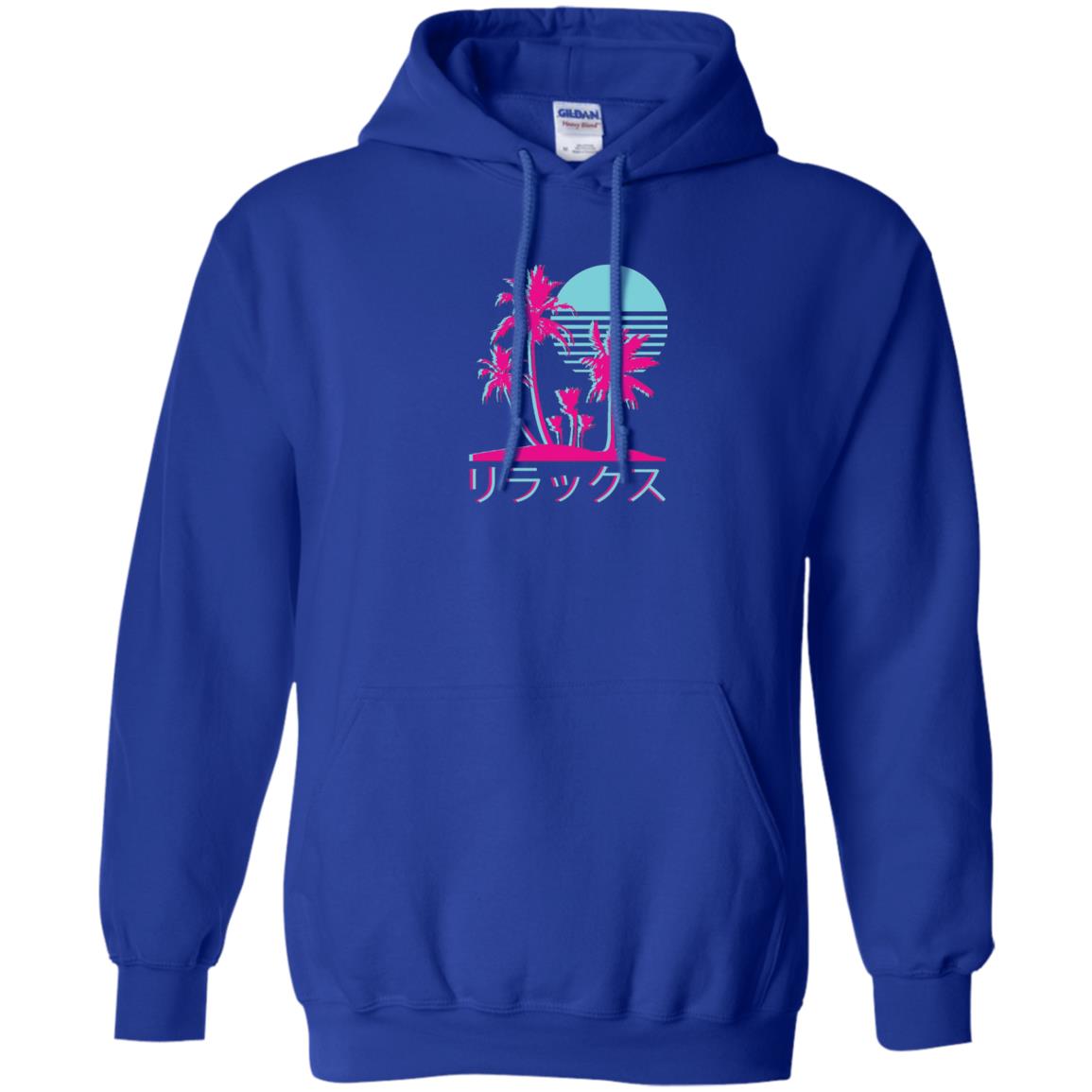 Aesthetic Vaporwave Otaku Summer Shirt Royal