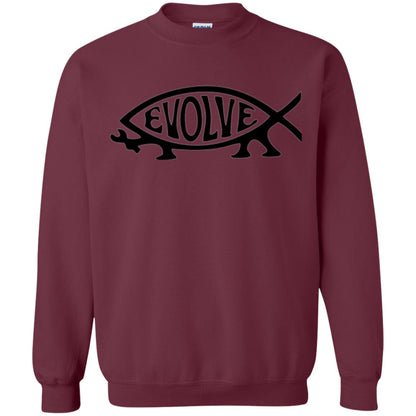 Darwin Evolution Evolve T-shirt Maroon