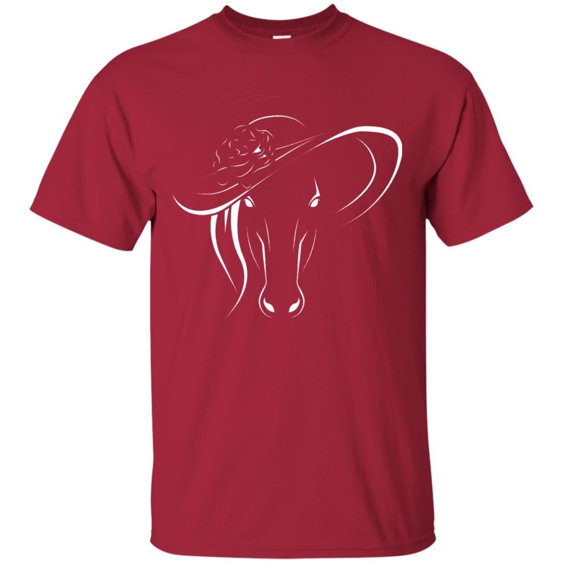 Derby Horse In Derby Womens Hat Derby Shirt Cardinal