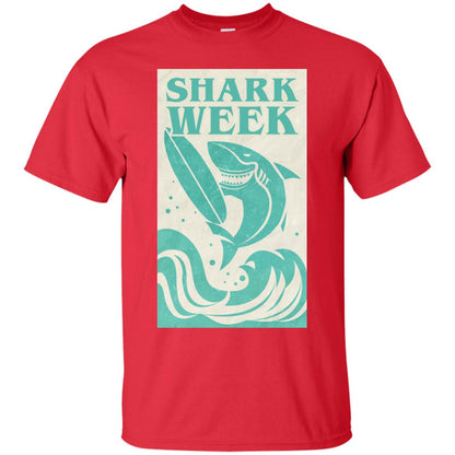 Shark Week Shirt Red
