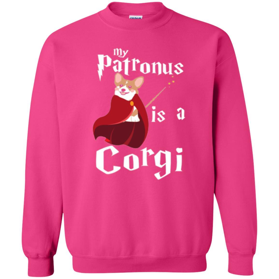 Dog Lover T-shirt My Patronus Is A Corgi T-shirt Heliconia