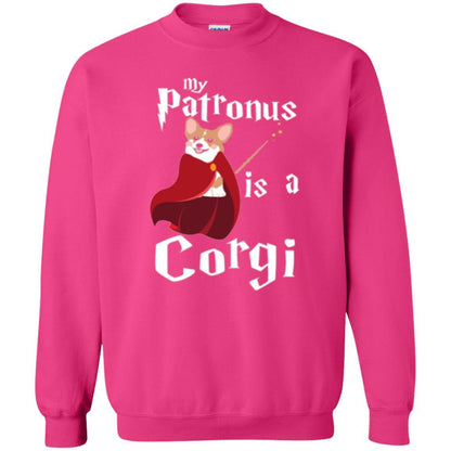Dog Lover T-shirt My Patronus Is A Corgi T-shirt Heliconia