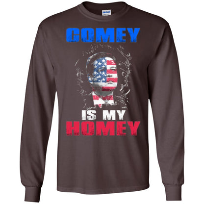 Fbi Director T-shirt Comey Is My Homey T-shirt Dark Chocolate