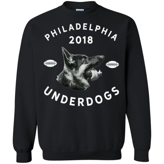 Dog Lover T-shirt Philly Philadelphia Underdogs 2018 Game Day Black
