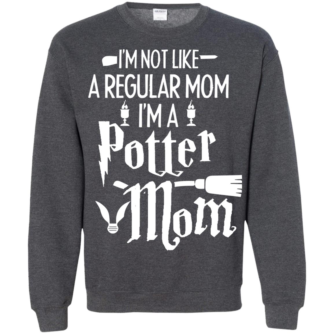 I'm Not Like A Regular Mom, I'm A Potter Mom Harry Potter Fan Shirt Dark Heather
