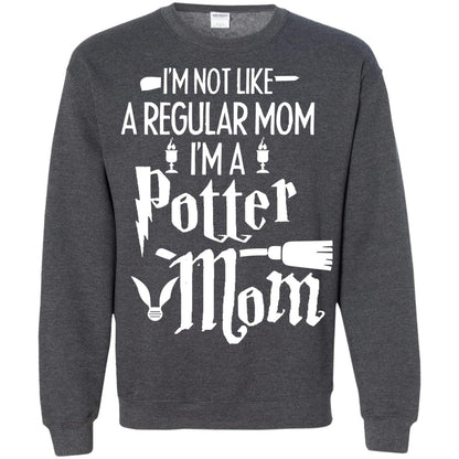 I'm Not Like A Regular Mom, I'm A Potter Mom Harry Potter Fan Shirt Dark Heather