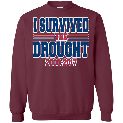 Buffalo Playoff T-shirt I Survived The Drought Maroon
