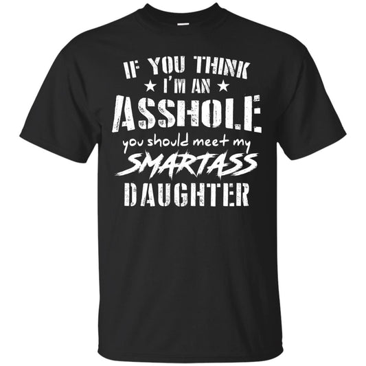 You Should Meet My Daughter Daddy T-shirt Black