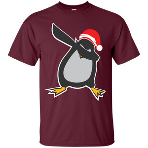 Christmas T-Shirt Dabbing Penguin