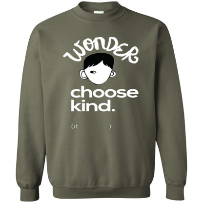 Anti Bullying T-shirt Choose Kind Military Green