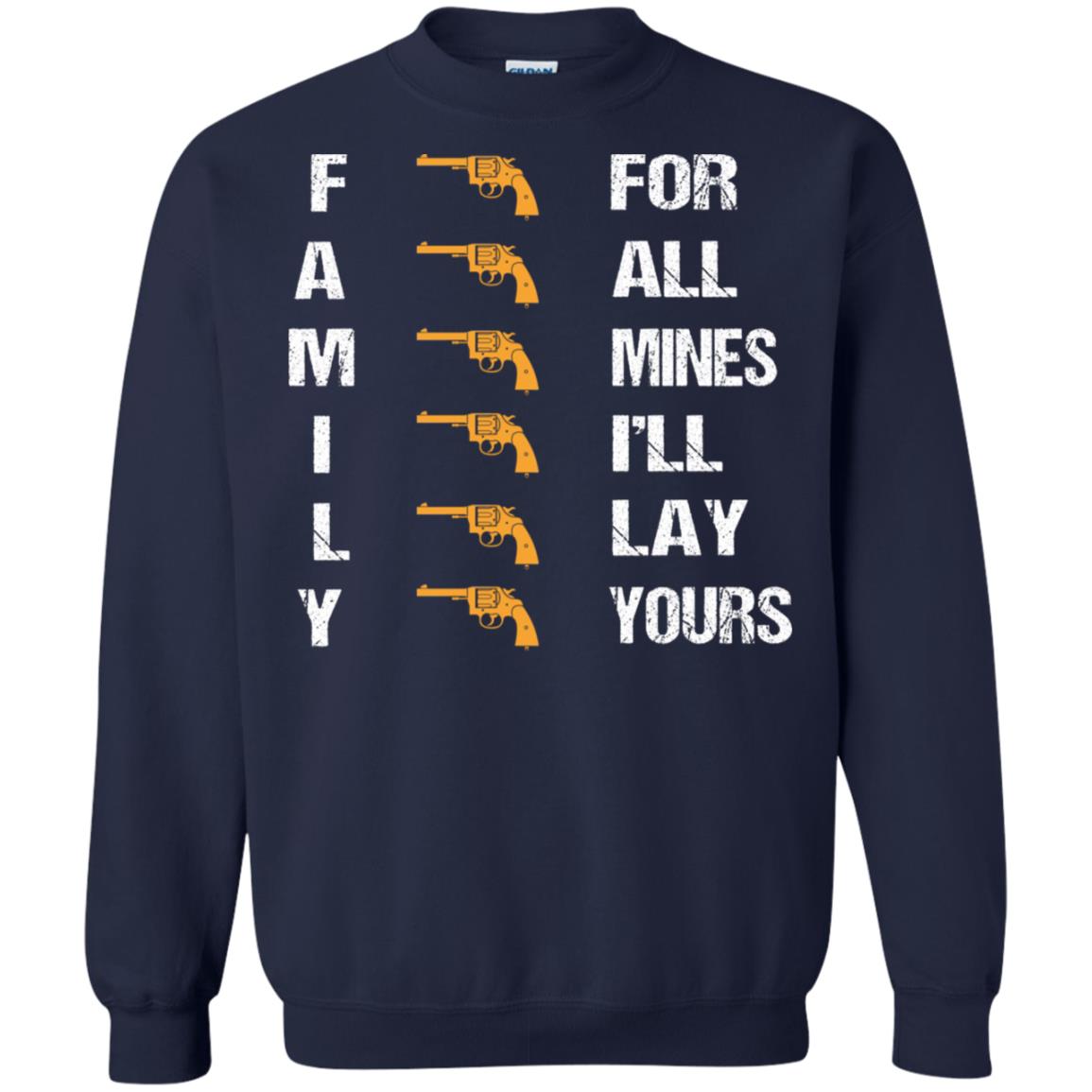 Family For Mines I'll Lay Yours Shirt Navy
