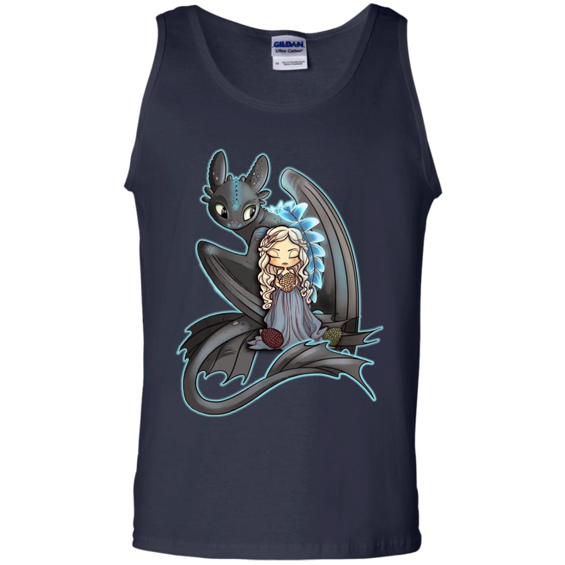 Dragon Night Fury Cartoon Shirt Navy