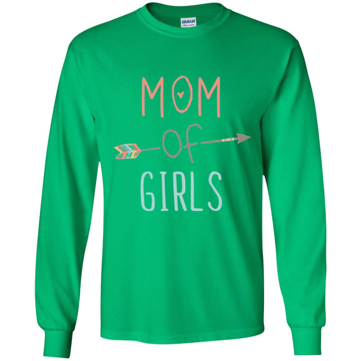 Mommy T-shirt Mom Of Girls Irish Green