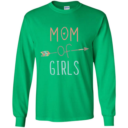 Mommy T-shirt Mom Of Girls Irish Green