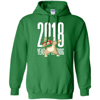 Dog Lover T-shirt 2018 Year Of The Dog Irish Green