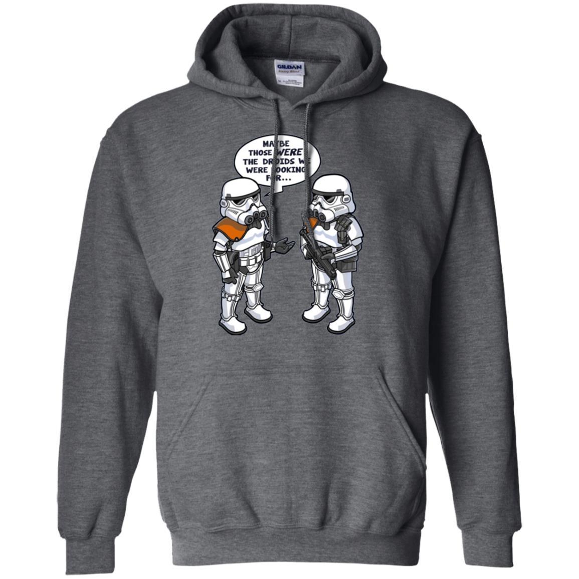Film T-shirt Wrong Droids Comic Graphic Dark Heather
