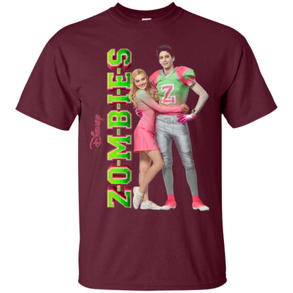 Zombies Cheer Football Lover T-shirt Maroon