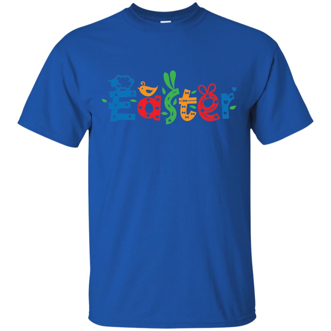 Happy Easter Day Shirt Royal