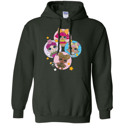 Dolls Lol Birthday #squadgoals Doll Lover T-shirt Forest Green