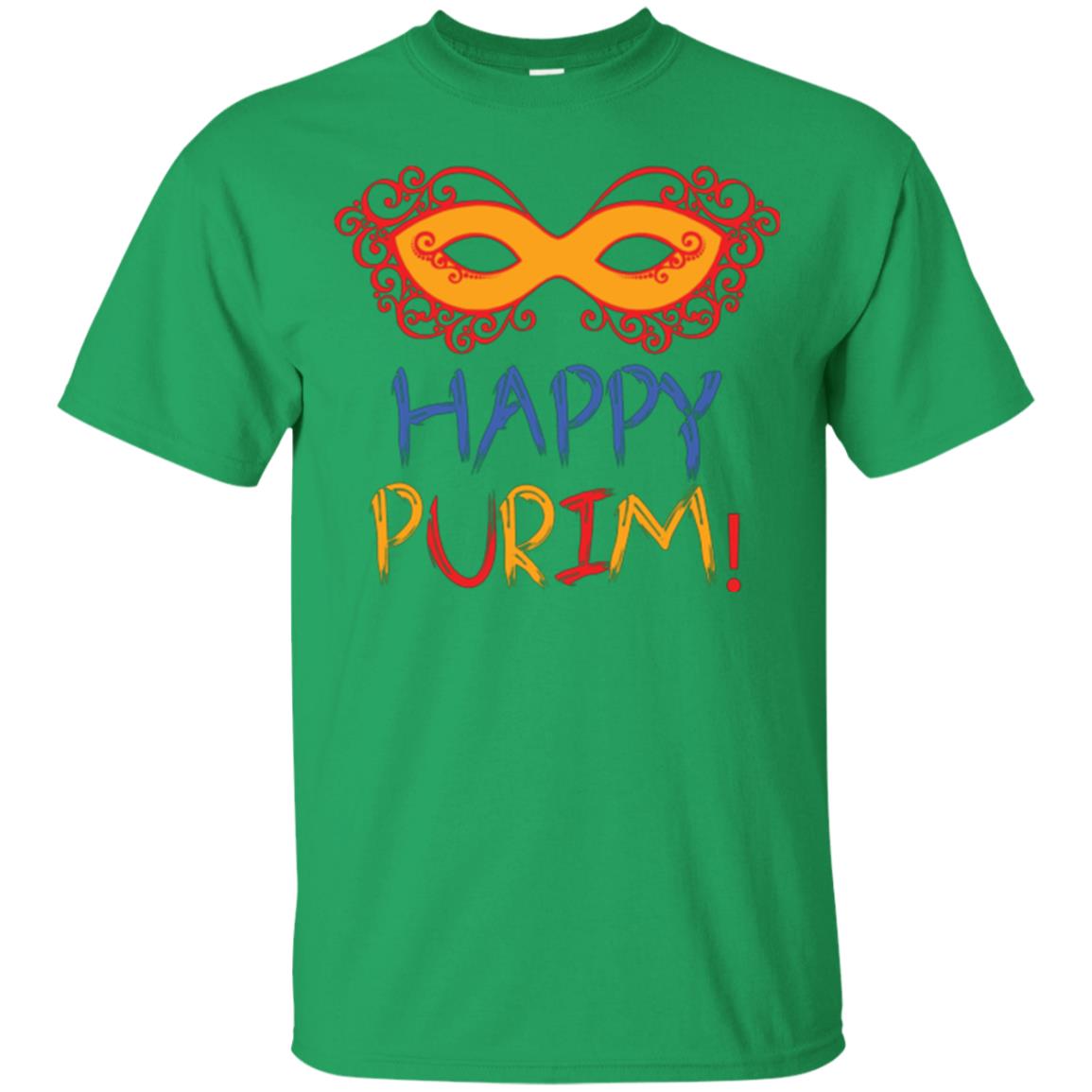 Purim Day T-shirt Happy Purim Irish Green