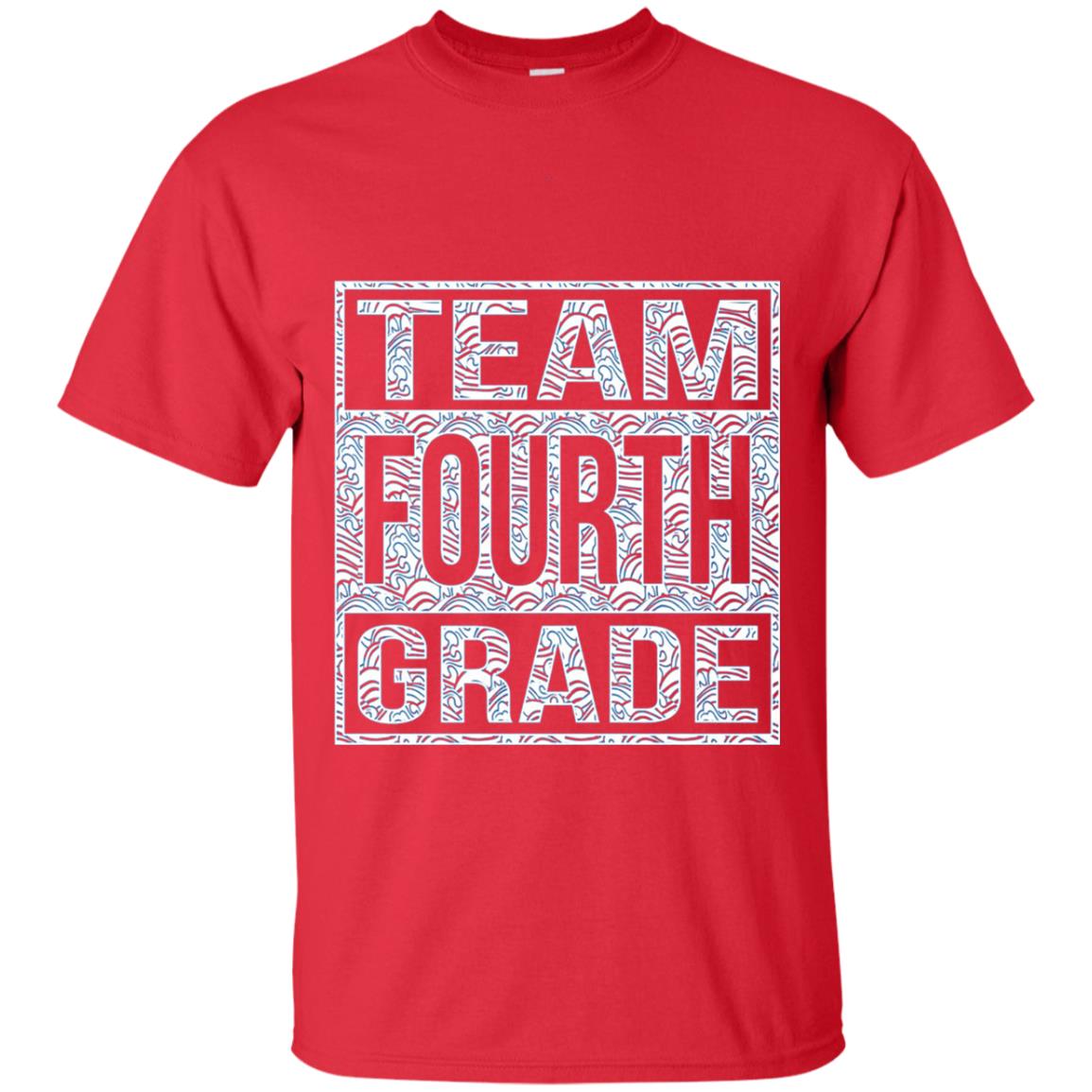 Team 4th Grade Shirt Red