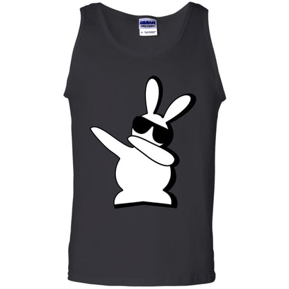 Dabbing Hip Hop Bunny Easter Shirt Black