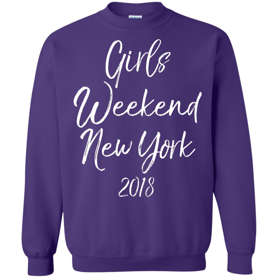 Girls Weekend New York 2018 T-shirt Purple