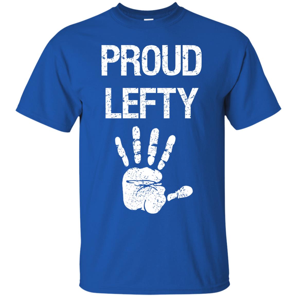 Proud Lefty Hand Shirt Royal