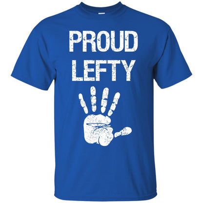 Proud Lefty Hand Shirt Royal