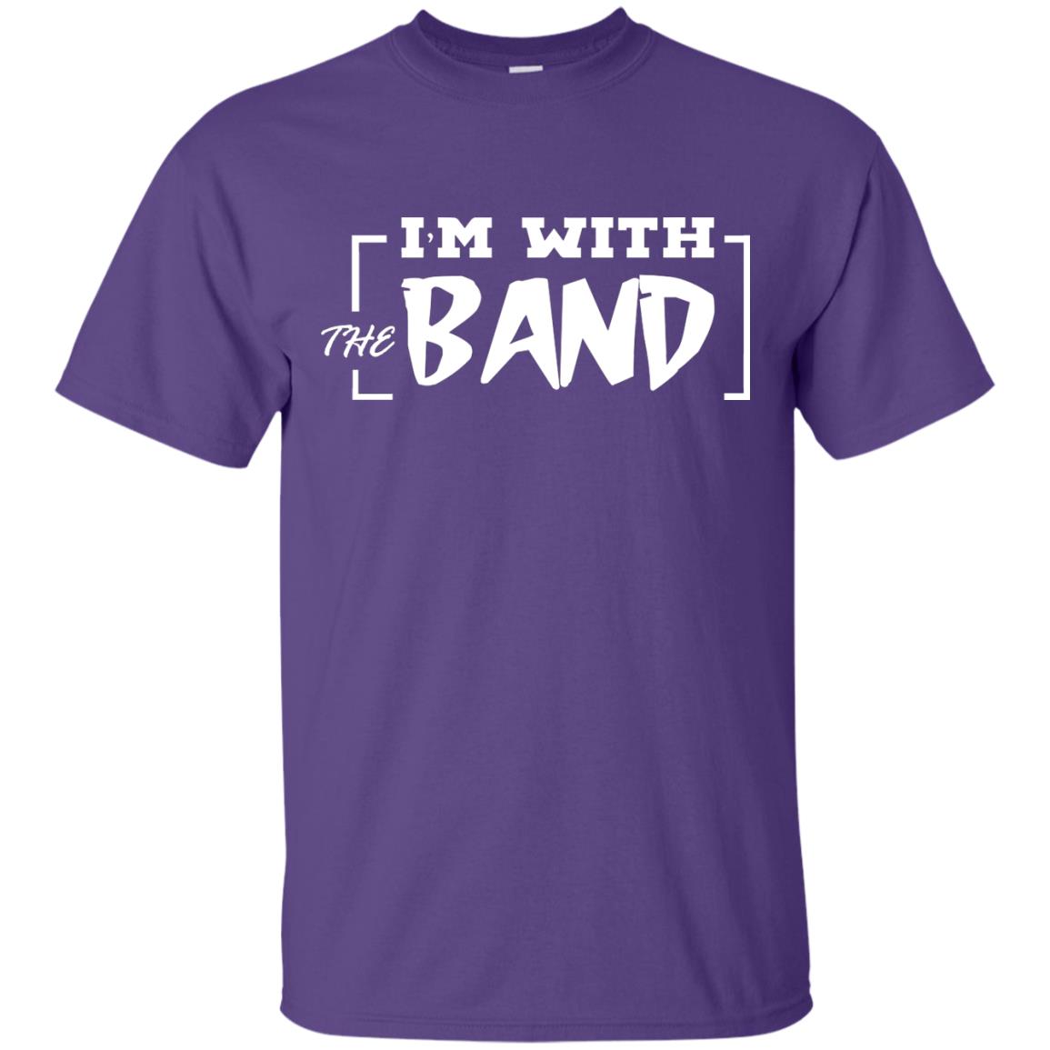 I'm With The Band Shirt Purple