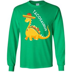 Tacosaurus Tacos Dinosaurus Cinco De Mayo Mexican T-shirt